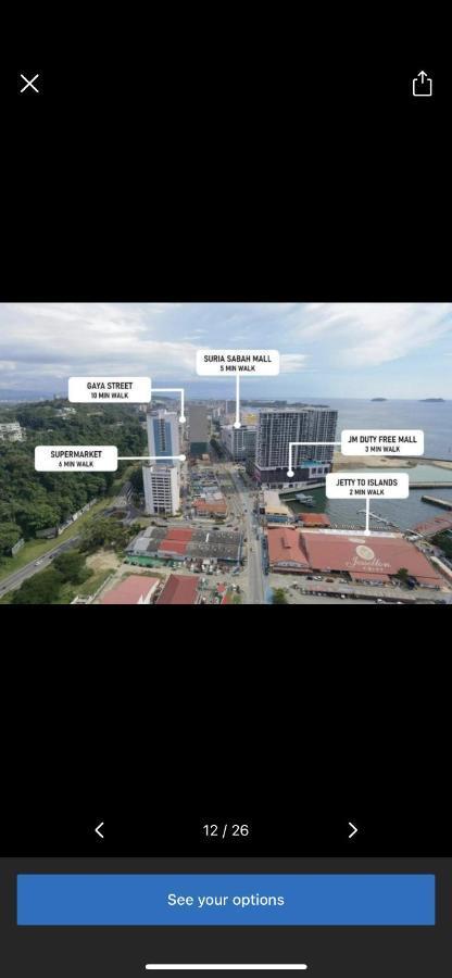Botiza Suites At Jesselton Quay Kota Kinabalu Buitenkant foto